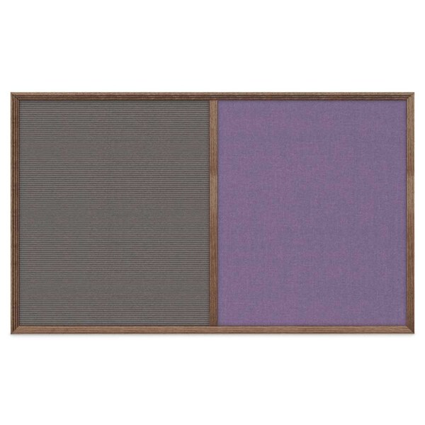 Slim Style Indoor Enclosed Corkboard, 12